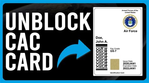 military cac id your smart card is blocked|how to unblock a cac card.